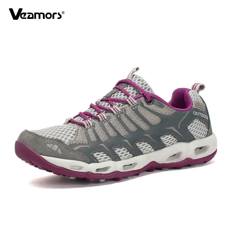 Outdoor Camping Hiking Shoes Men Tactical Sport Quick-Drying Upstream Shoes Women Sneakers Breathable Waterproof Trekking