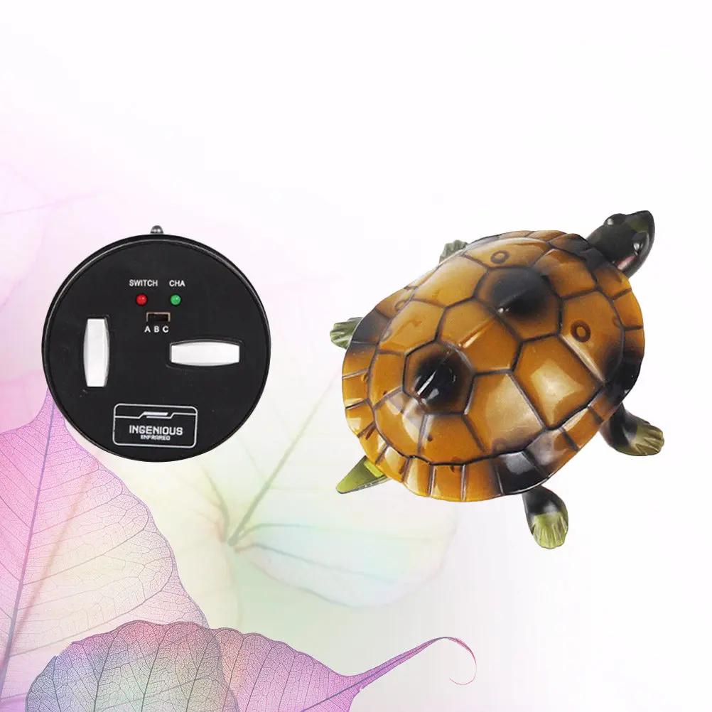 

Электрическая радиоуправляемая черепаха-симулятор для детей, 1 шт., для раннего развития, распознавания цветов, 3 режима ходьбы