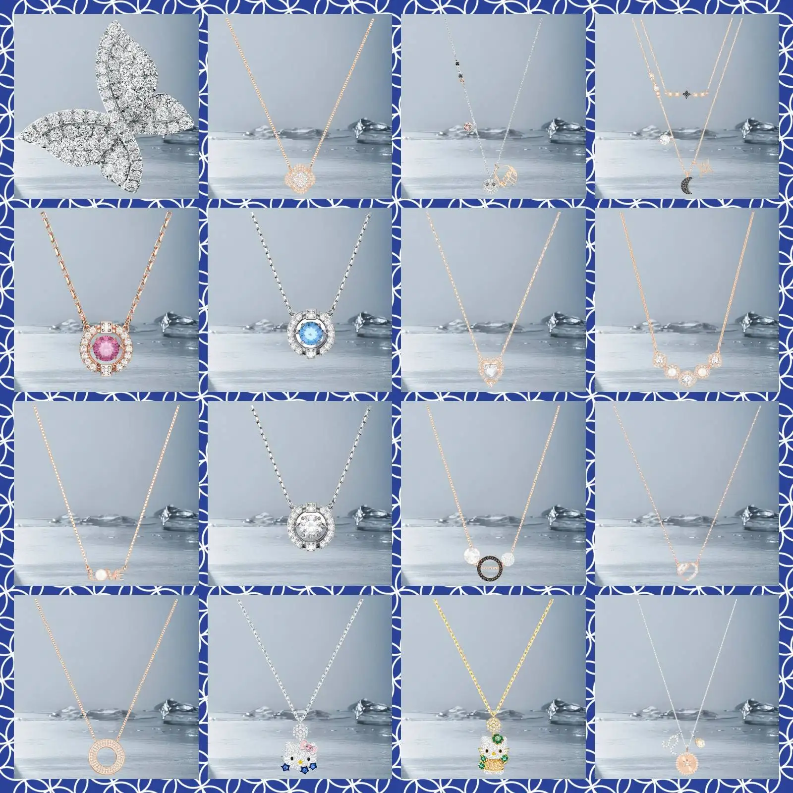 

S925 Sterling Silver Women's High Quality Durable Authentic Genuine Silver Necklace Jewelry for Artists. Creative.