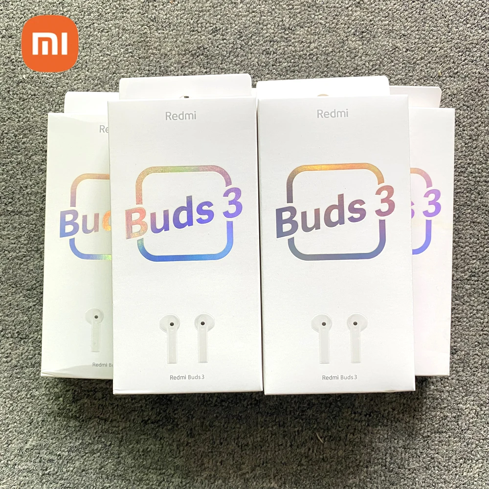 Xiaomi Redmi Buds 3 TWS bezprzewodowe słuchawki Bluetooth Dual Mic QCC 3040 Chip IP54 wodoodporne słuchawki douszne z redukcją szumów