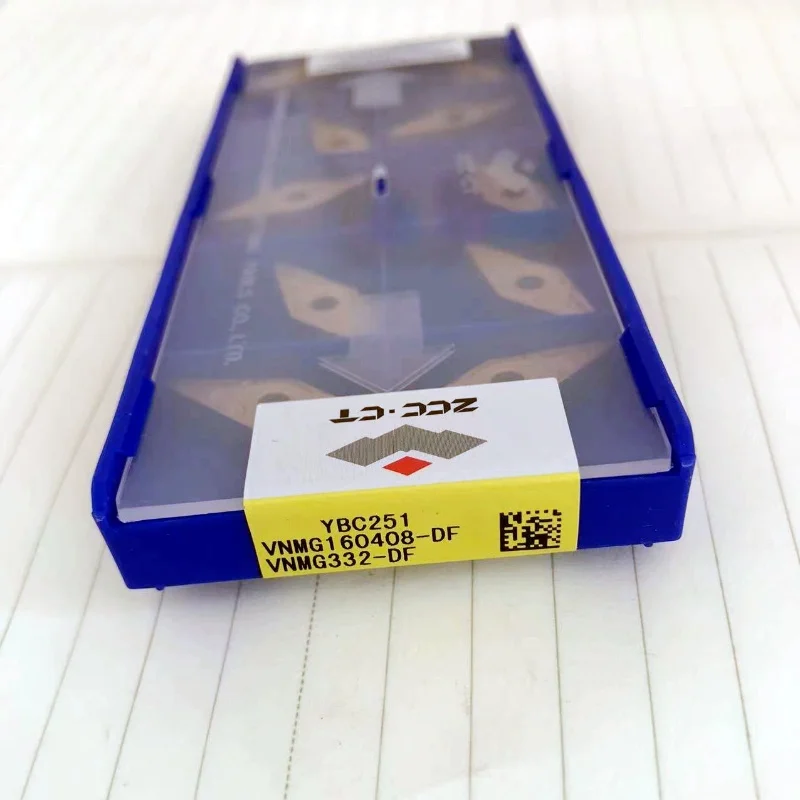 

VNMG160404-DF YBC151/VNMG160404-DF YBC251/VNMG160404-DF YBM251/VNMG160408-DF YBC251 твердосплавные пластины для токарных лезвий с ЧПУ 10 шт.