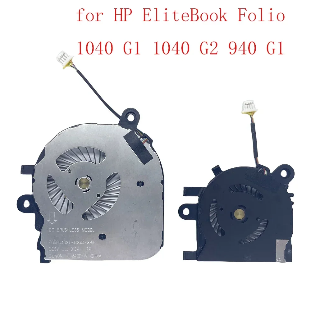 

Replacement New Laptop CPU + GPU Cooling Fan for HP EliteBook Folio 1040 G1 1040G1 1040G2 1040 G2 940 G1 940G1 Series Fan