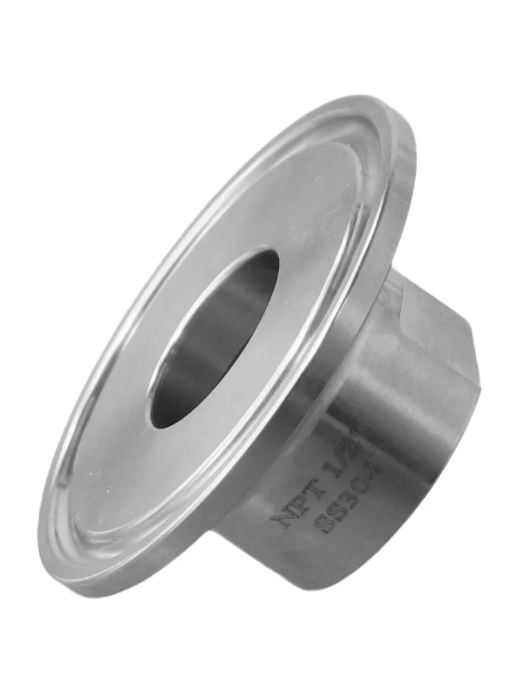 20 Mm 0.79 Inch 304 Stainless Steel Accurate Ferrule Size Heat Resistant Properties High Purity Piping Systems Food Processing