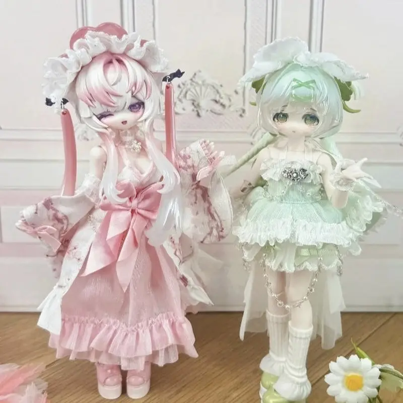 

New Come4free Minty V3 Fortune Slip Spirit 1/8bjd Series Blind Box Action Figure Collection Desktop Ornament Fashion Trend Gift