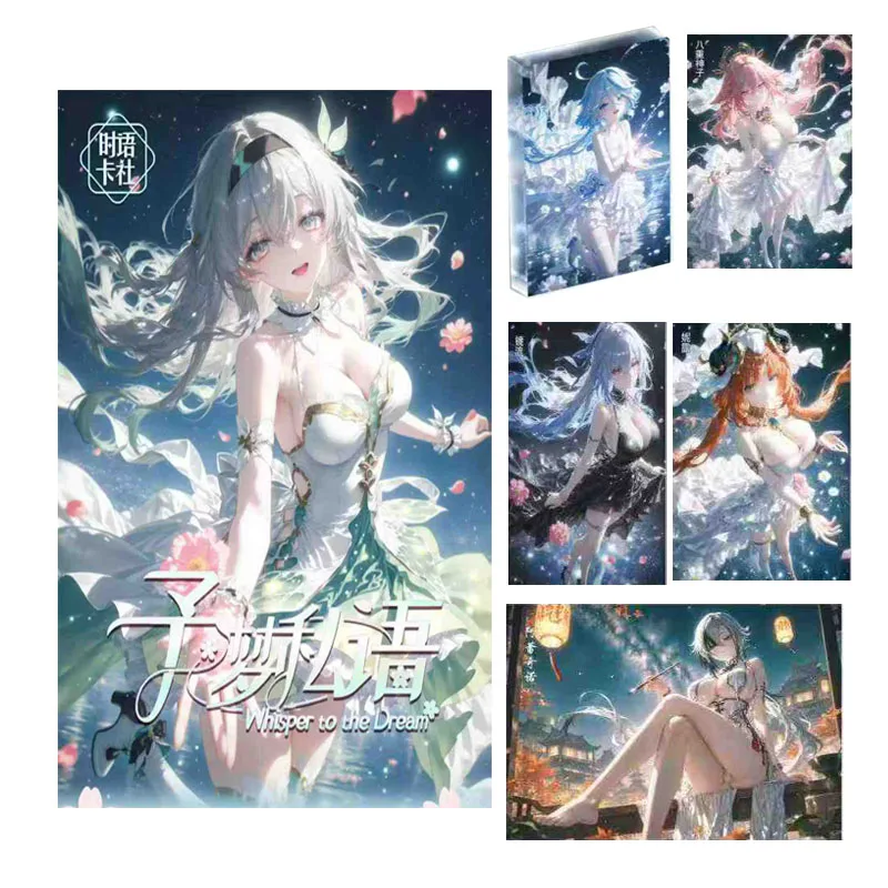 

Оптовая продажа карты богини A5 акриловая карта аниме карты UR SR HR редкие персонажи коллекционное издание Booster Pack дисплей подарочный набор