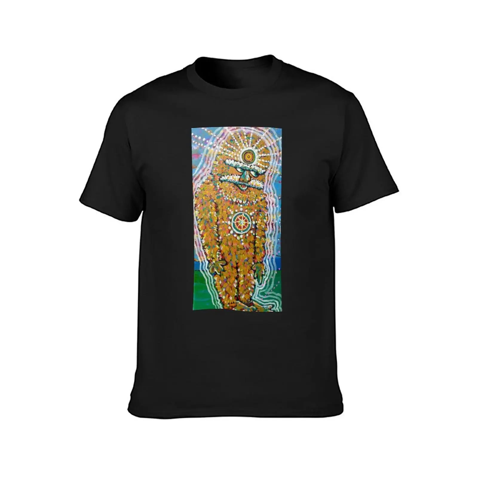 Yowie Shaman T-Shirt tops quick-drying mens graphic t-shirts funny