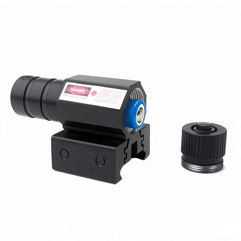 Red Dot Laser  Rechargeable Sight 635-655nm Adjustable 11mm/20mm Track Hunting Rifle Oscillator Pistol Shooting Sight view 2