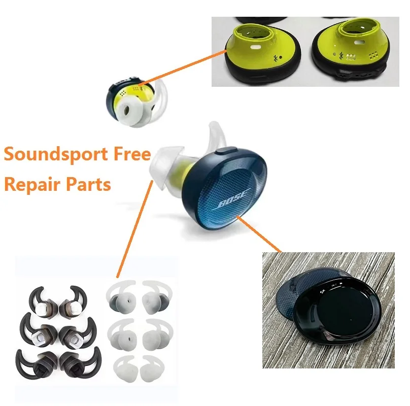 Écouteurs sans fil Bluetooth, pièces de rechange d'origine pour Bose SoundSport, écouteurs de sport gratuits, étanches, commande vocale