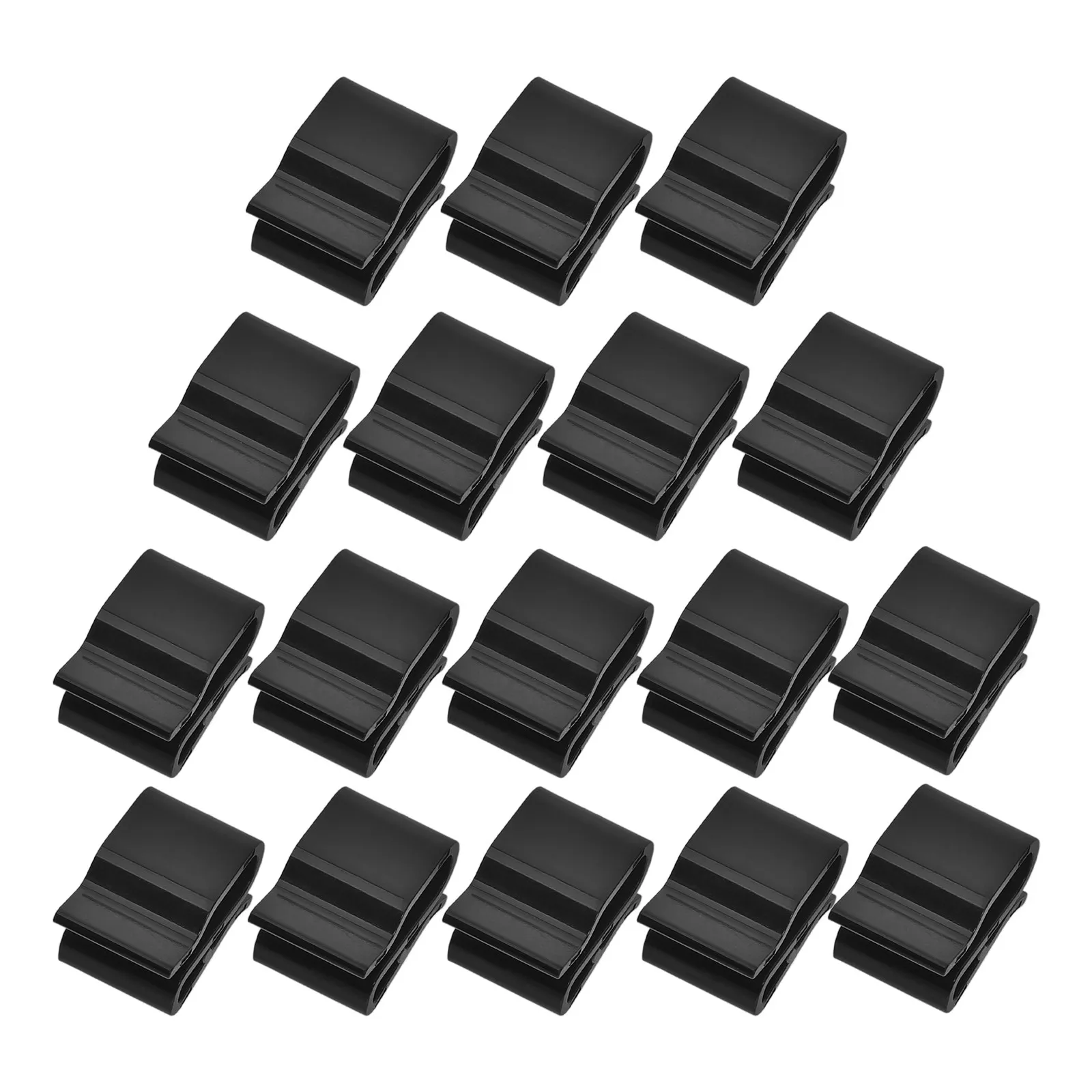 50Pcs Solar Panel Wire Clips Plastic Cable Clamps for Photovoltaic Systems Grounding Cable Fixing Module Wire Harness