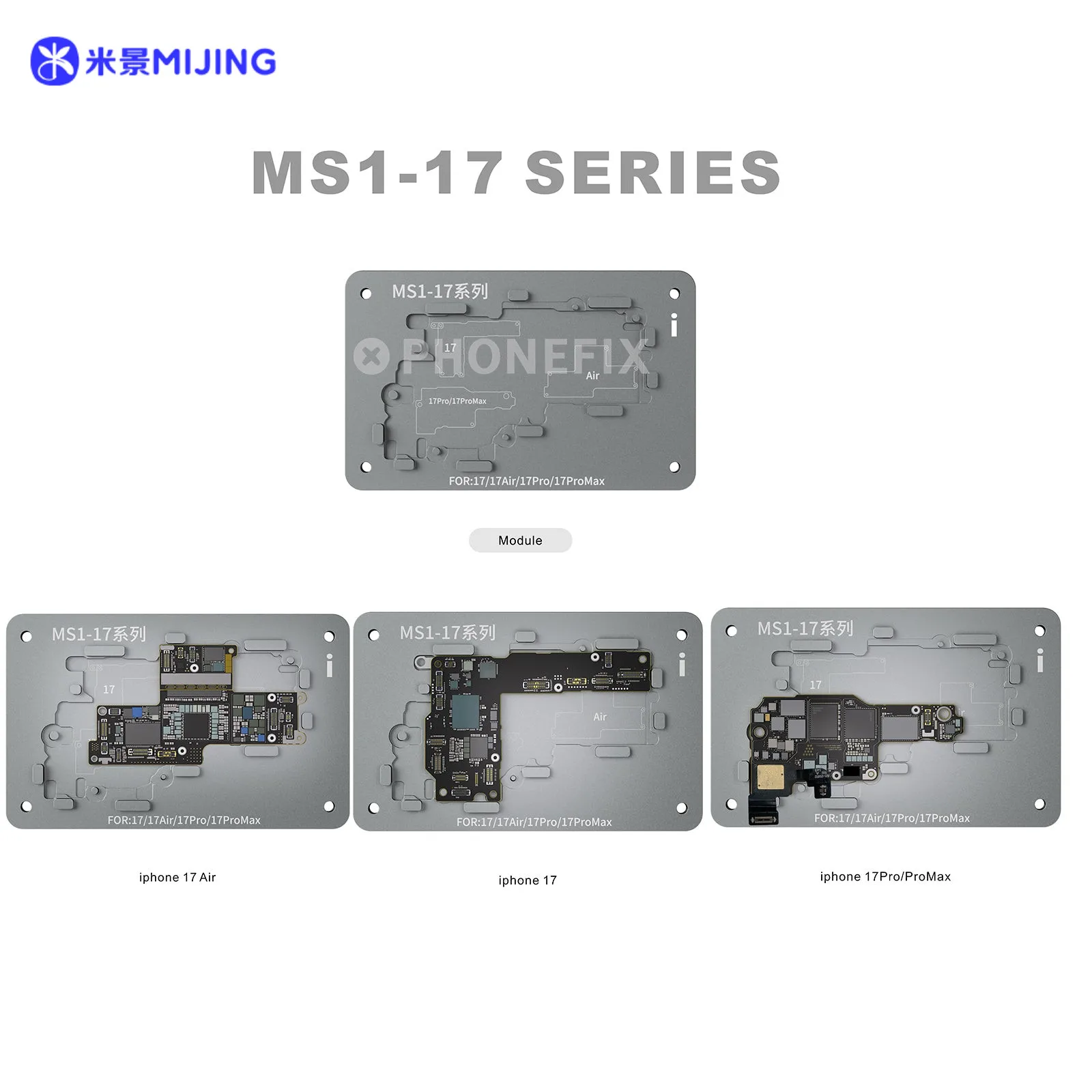 MIJING MS1 IPX-17 Preheater Desoldering Station For iPhone X-17 Pro Max Android Screen Motherboard Face ID Camera Repair Tools
