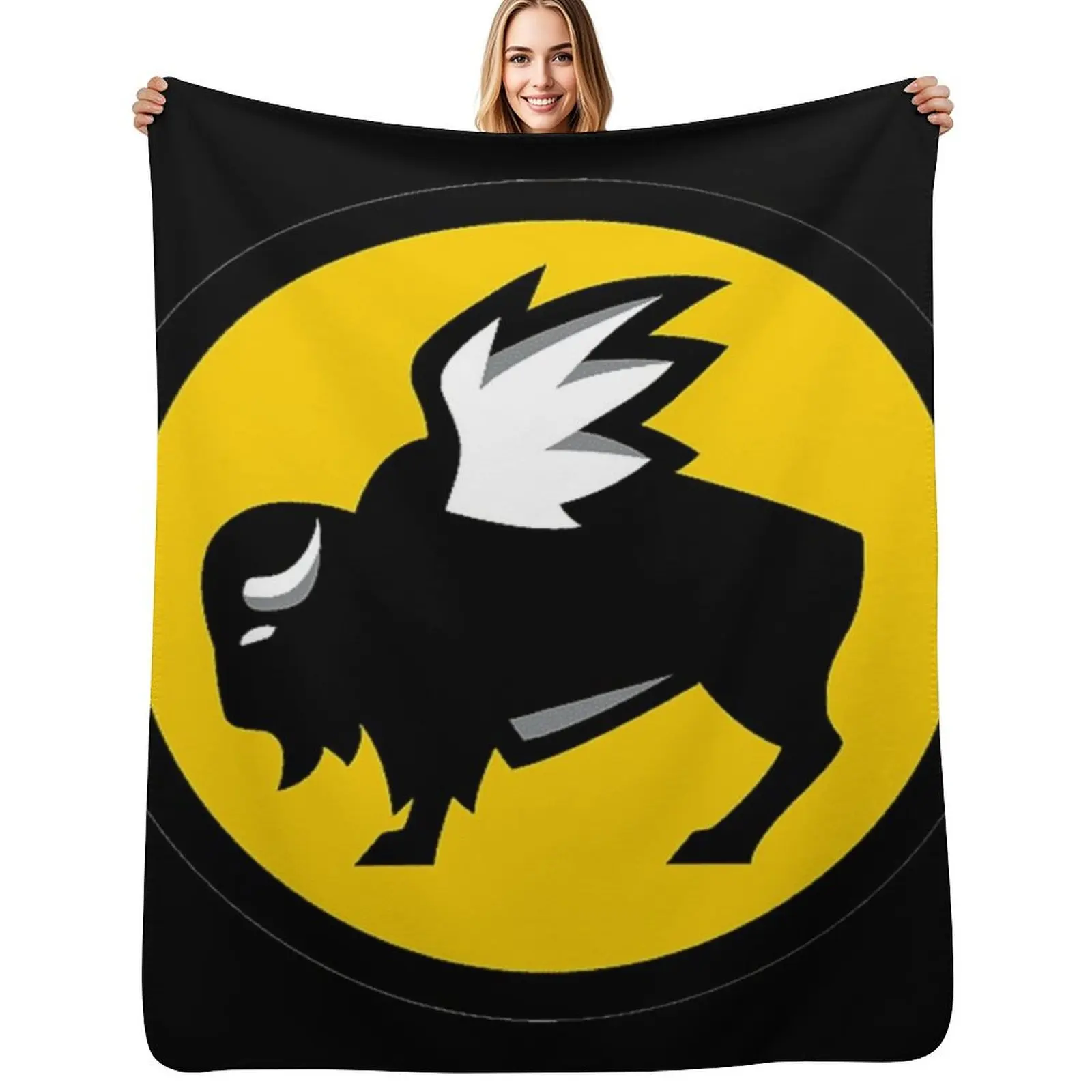 

The Buffalo Wild Throw Blanket Thin Soft Blanket for Summer Night Sleeping