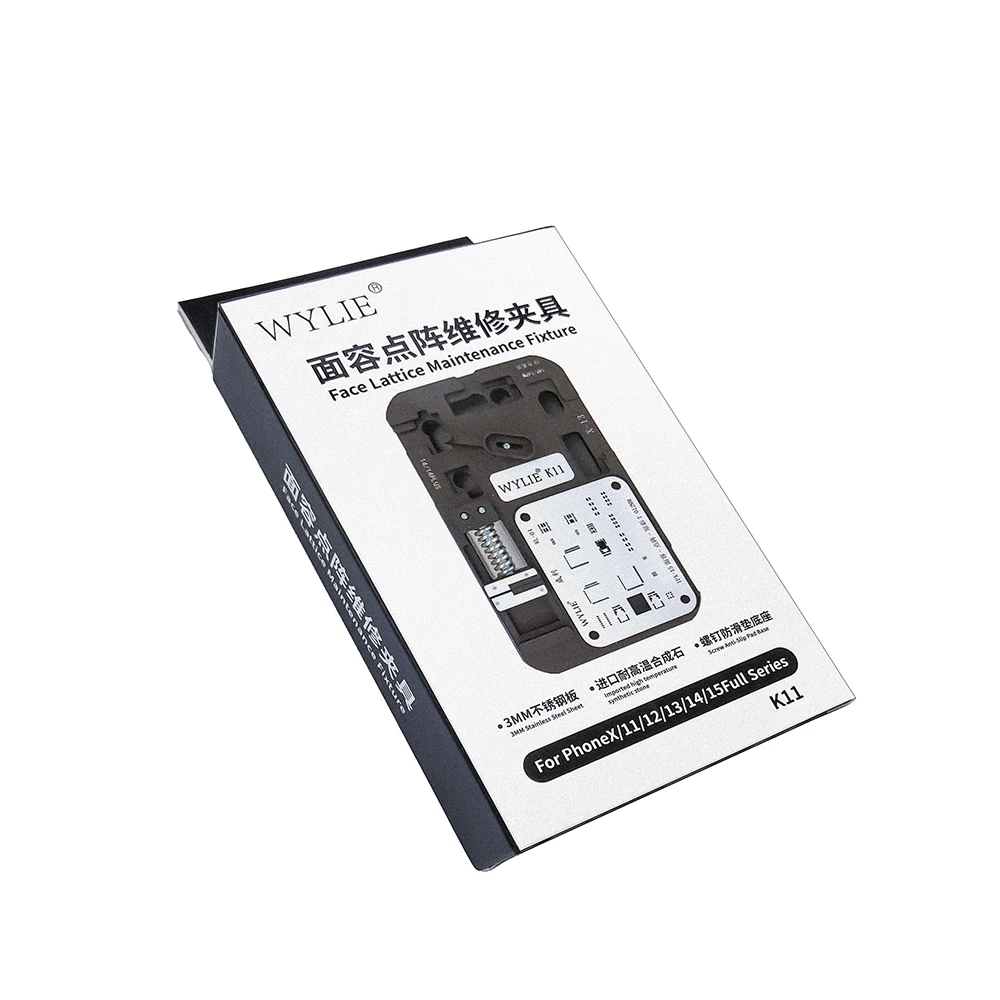 WYLIE perlengkapan pemeliharaan kisi wajah, untuk iPhone11 13Pro 14 15Promax Motherboard PCB Chip IC penjepit ID wajah