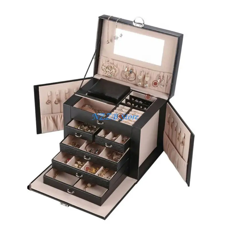 T21F Watches Display Case Earrings Organizers Silicone Material for Jewelry Watches