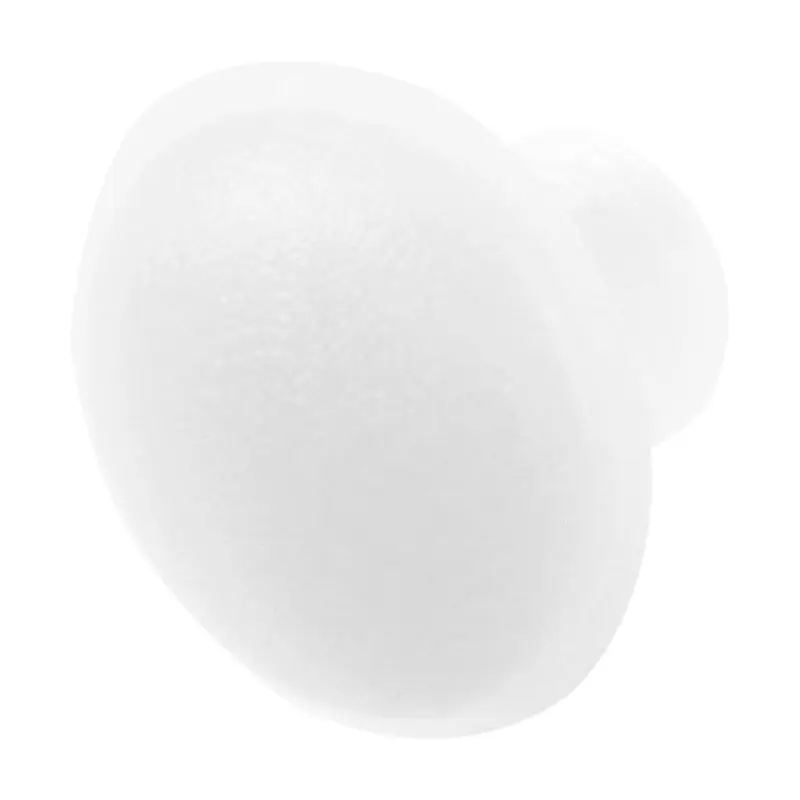 100 pezzi decor 5 mm coperchio di perforazione in plastica bianca