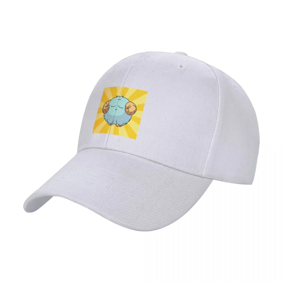 

Mustard yellow goat Baseball Cap fashionable Golf Hat Sunscreen Women's Hats 2024 Men's