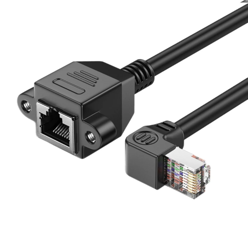 Cat5 イーサネット延長コードドロップシップ用 RJ45 オスメス接続ケーブル