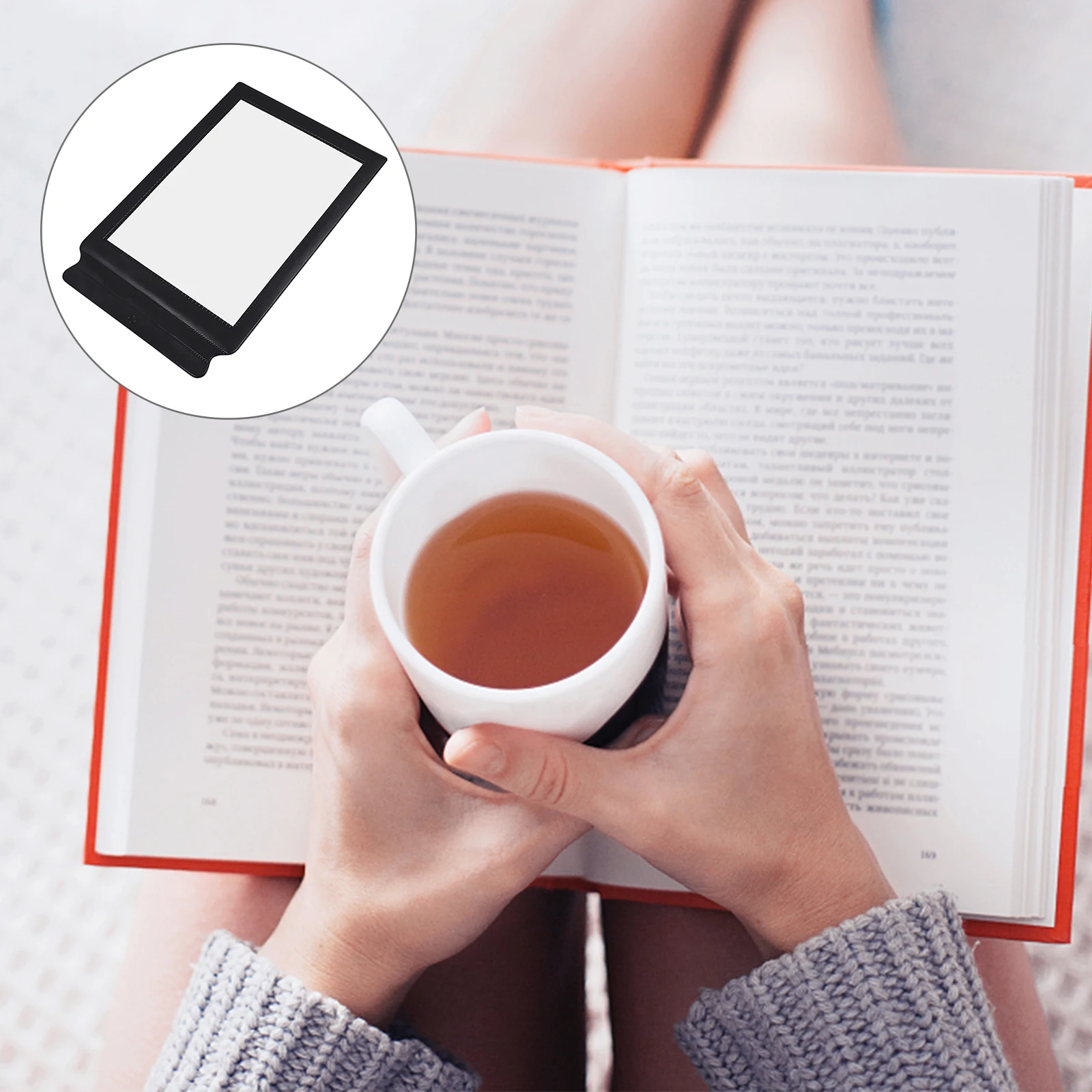 

1 pc 3X Reading Magnifier Lightweight Portable Handheld Lens Large Pvc Magnifying Sheet For Books Cards Documents