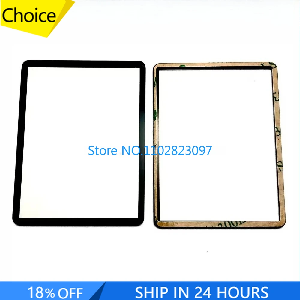 

New for Canon EOS 450D LCD Display Window Outer Glass Protective Screen Camera Replace Repair Parts + Tape