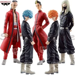 Banpresto Original Tokyo Revengers Anime Figure HARUCHIYO SANZU SOUYA KAWATA Action Figure Toys for Boys Girls Kids Gifts Model