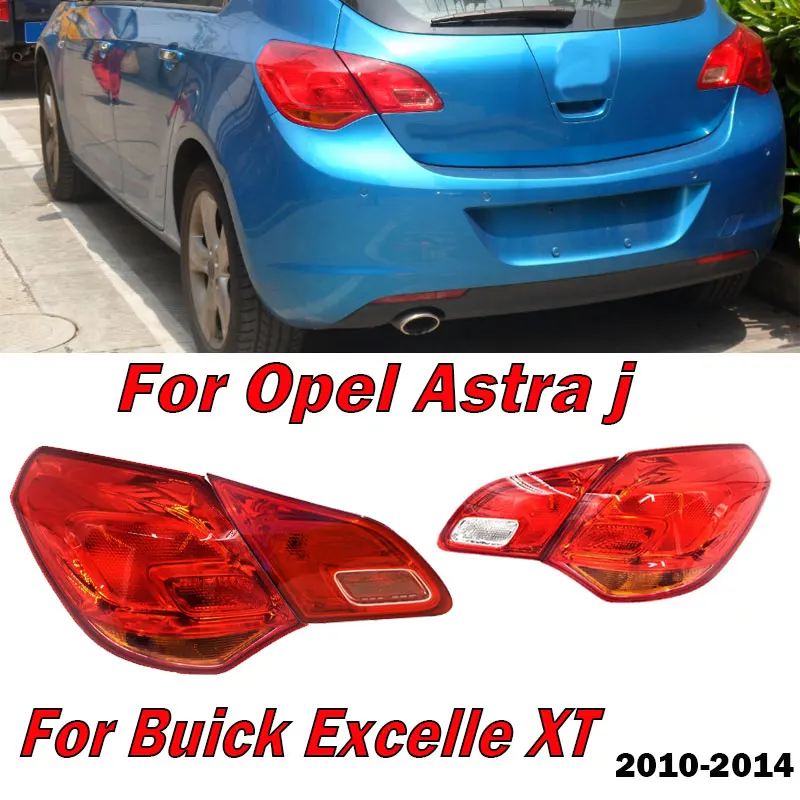 

Для Buick Excelle XT Hatchback 2010-2014 Автомобильный задний фонарь, стоп-сигнал заднего хода, парковочный предупредительный фонарь, корпус лампы заднего фонаря