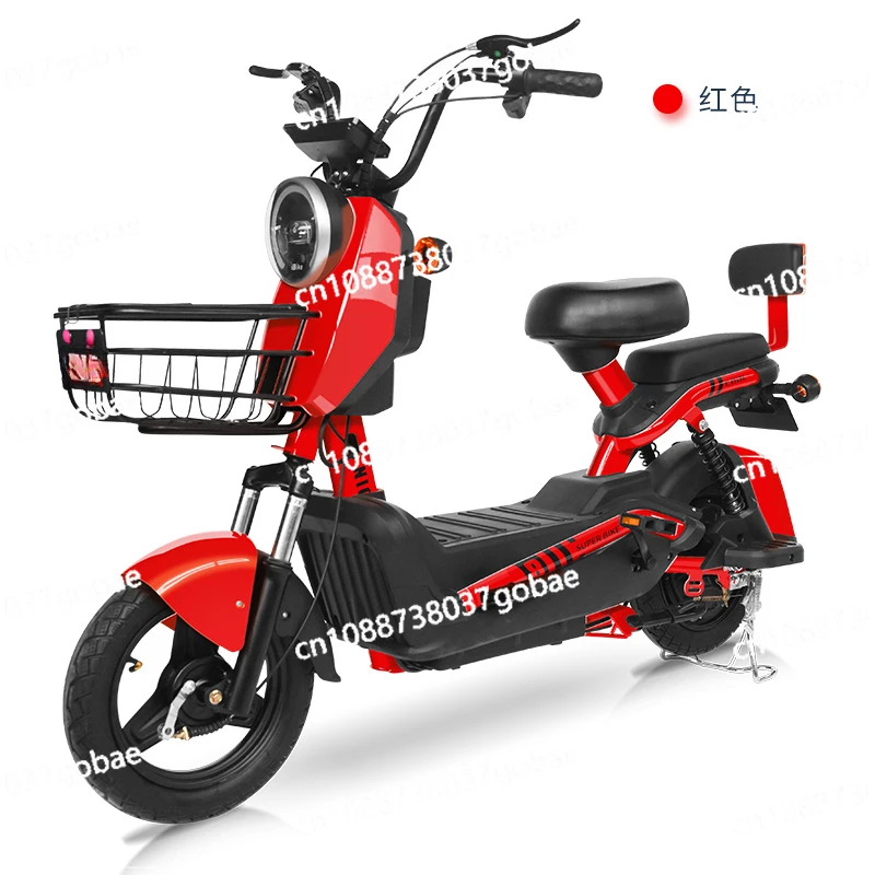 Electric bicycles with simple, stylish, and portable two wheel batteries Range of 40km