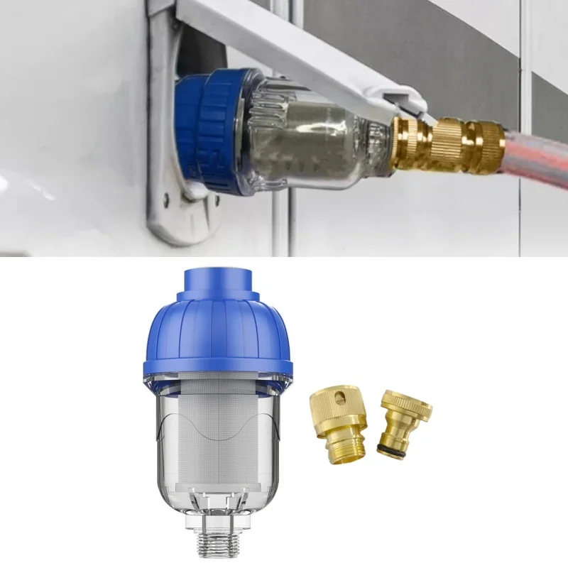 

Предварительный фильтр для автофургона, фильтр-очиститель из нержавеющей стали 316, водонагреватель, насадка для душа, стиральная машина, кран, шкала, сетчатый фильтр, очиститель воды