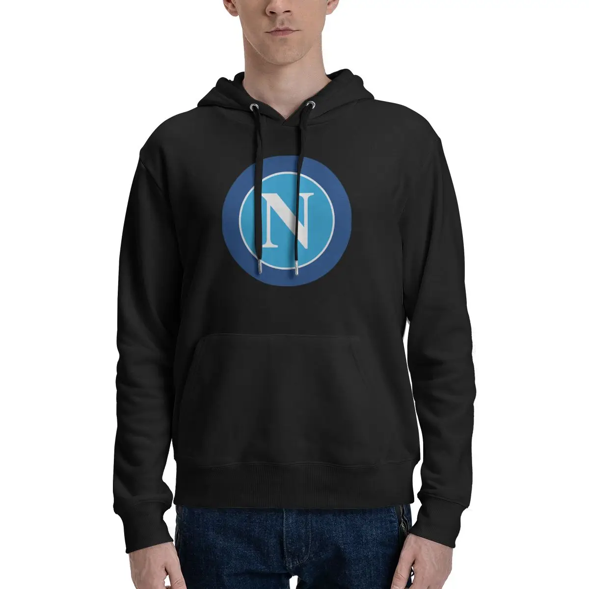 Naples Logo SSC_Neapel Casual Hoodies Pullovers Cotton Sweatshirts Men Women Tops