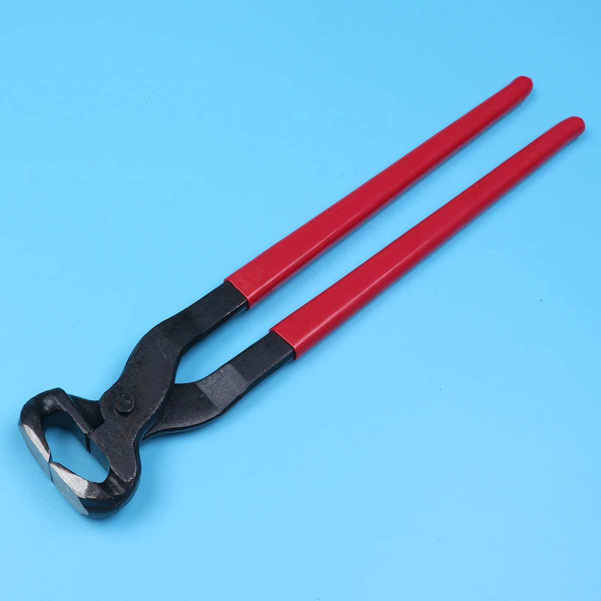 1 قطعة كماشة حدوة الحصان الصلب المهنية الأحذية المشبك أداة مانيكير أداة قص الأظافر توفير العمالة مقبض مريح #6