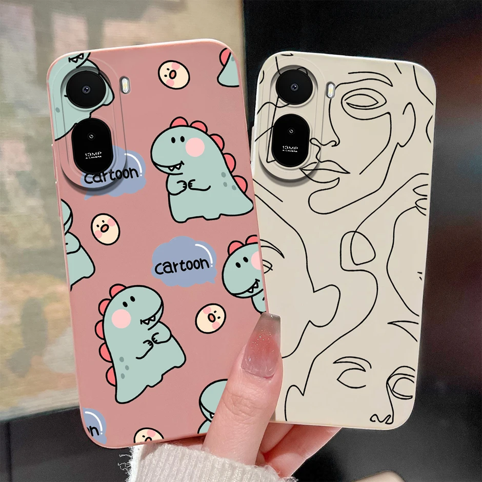 Cases For Xiaomi Poco C81 C81x C85 C85x C71 Pro Cartoon Avocado Panda Antifouling Protective Cover For Xiaomi PocoC81Pro Funda