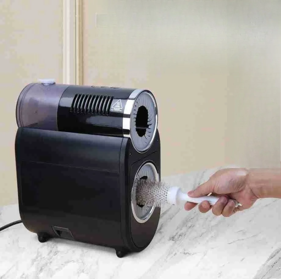 Automatic comb brush cleaning machine, fast professional cleaning portable dryer