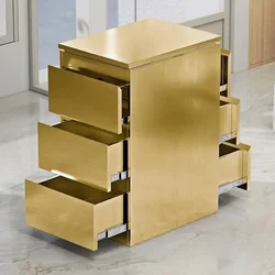 Carro de gabinete de herramientas de salón multifuncional, galvanoplastia de acero inoxidable con cajón 4/6 y soporte para secador de pelo para salón de belleza