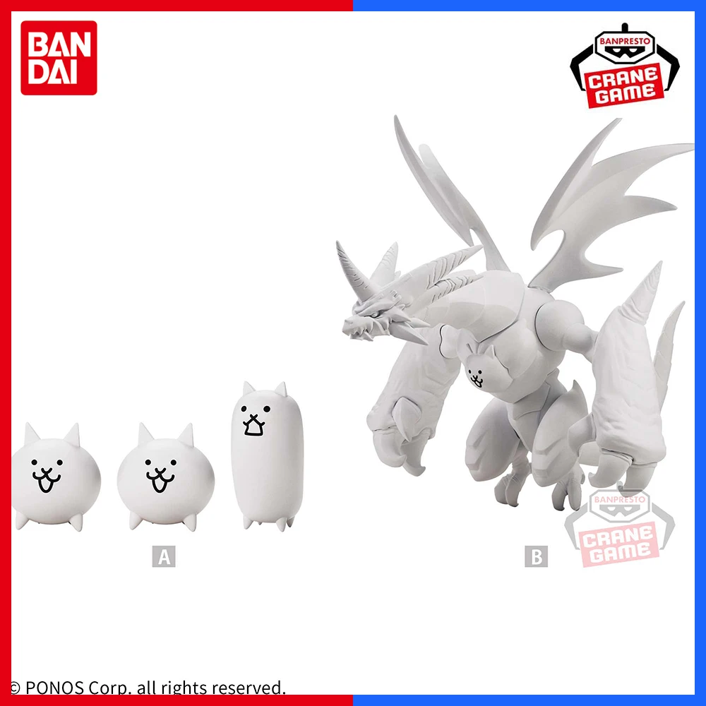 En Stock Bandai Banpresto figura Original de Anime gatos de batalla: figura del ejército de gatos-Super Extreme Cat Festival figura de acción modelo Juguetes