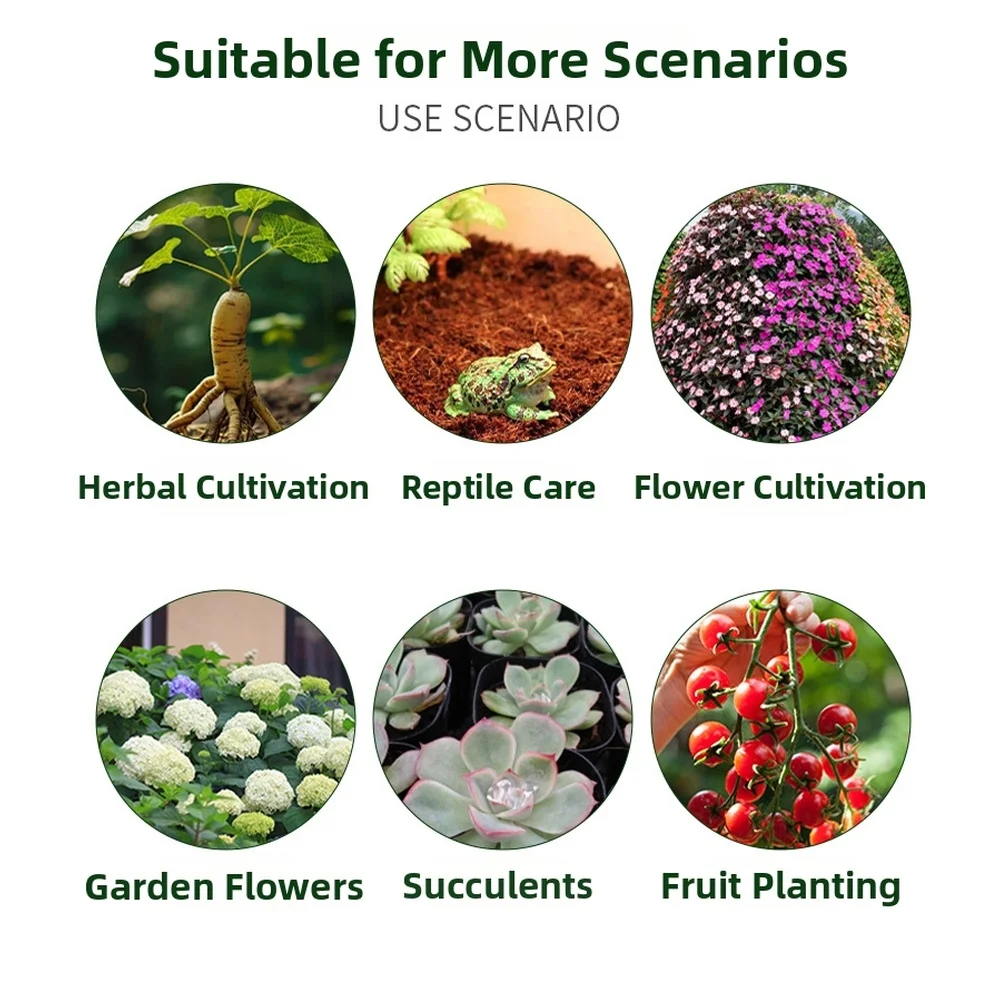 Organic Coconut Coir Starter Block for Propagation Trays and Nursery Applications with Predictable Expansion and Uniform Density