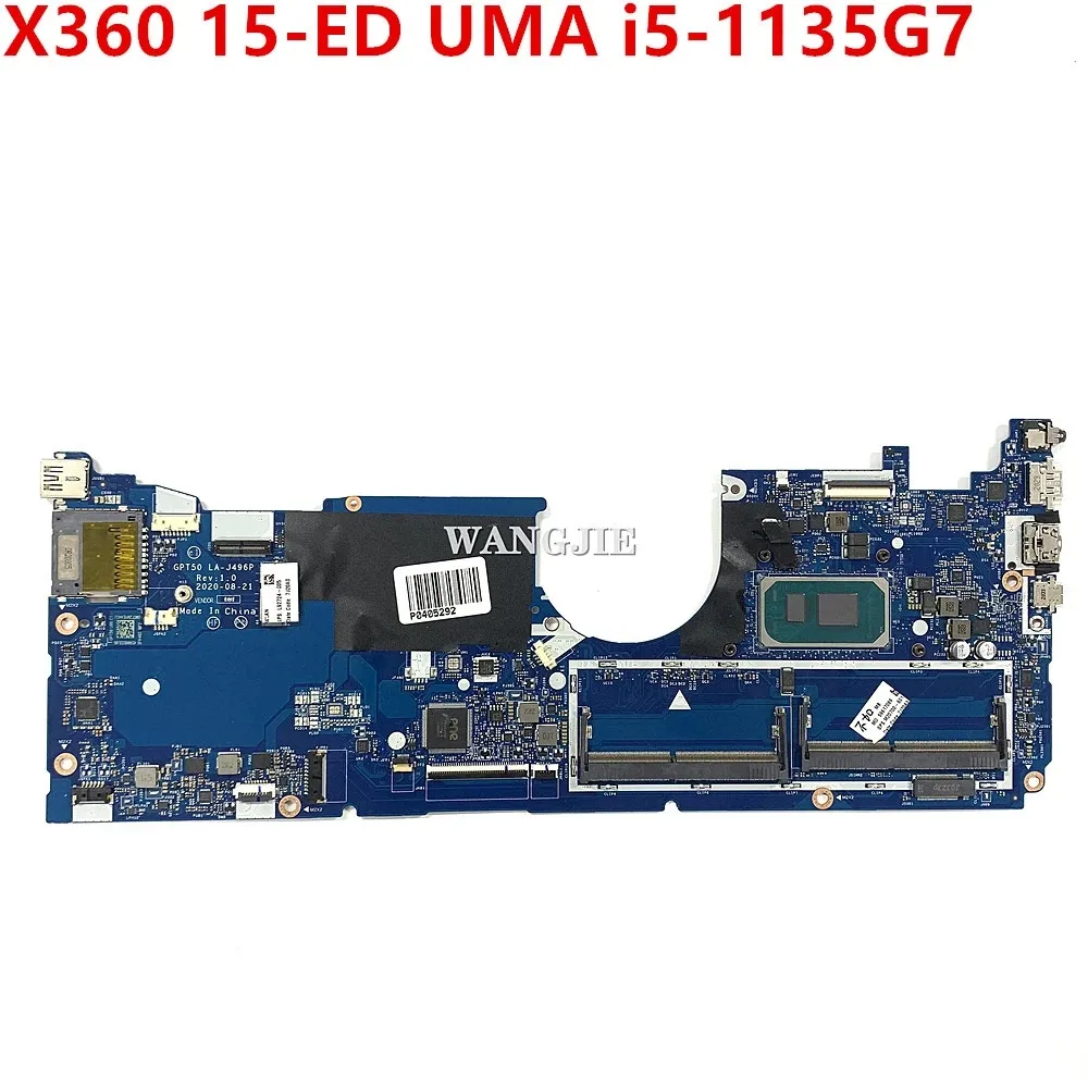 

Для HP ENVY X360 15T-ED100 15-ED используемая материнская плата для ноутбука M20700-601 M20700-001 UMA i5-1135G7 20C2 GPT50 LA-J496P 100% рабочая