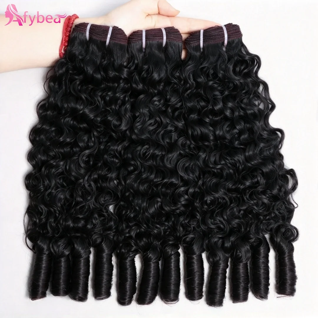 Burmese Curly Bundles Deep Wave Curly Bundle Brazilian Virgin Hair 3 Bundle 12A Grace Unprocessed Weave Extensions Natural Black