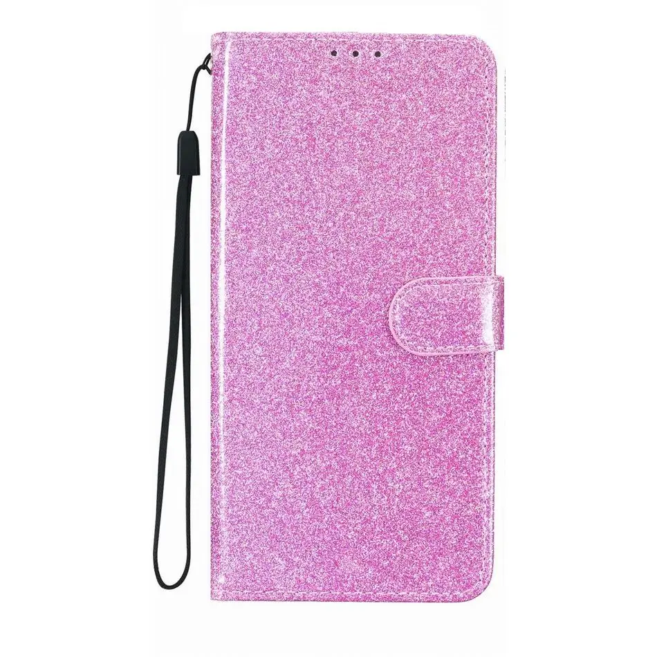 Leuke Glitter Case Voor Samsung Galaxy A73 A56 A55 A54 A53 A52S A36 A35 A34 A26 A25 A17 A16 A15 A14 A07 A06 A05S 5G Portemonnee Coque