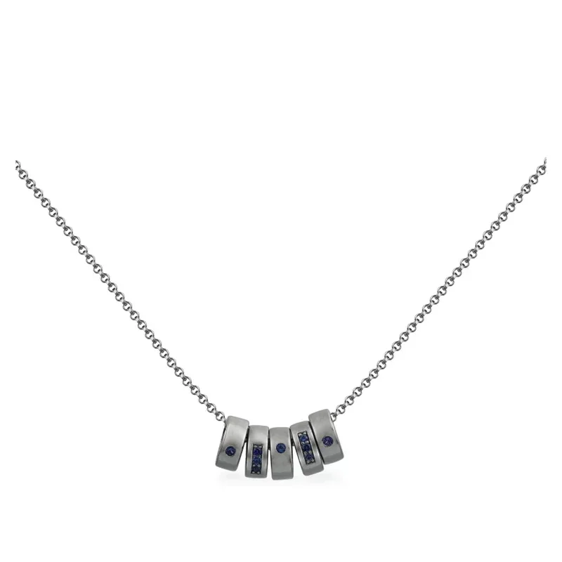 LI KI 925 Sterling Silver 2023 New High Quality Morse Code Earrings Necklace Bracelet Ring Stylish Exquisite  Jewelry view 4