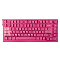 YUNZII RT75 PRO Teclado inalámbrico dual para juegos 8K, teclados magnéticos de efecto Hall mecánico de disparo rápido, SOCD/DKS personalizados RGB
