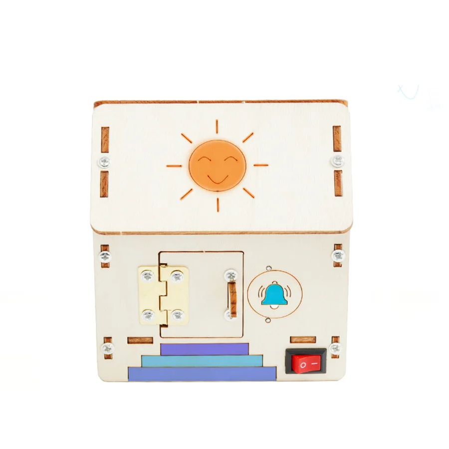 الأطفال تجربة أداة لعبة العلوم DIY بها بنفسك الموسيقى جرس الباب نموذج الجذعية عدة المدرسة التعليمية متعة الفيزياء مشروع المدرسة التموين