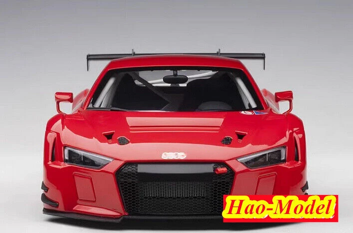 Autoart 1/18 For Audi R8 LMS 24 hours 2017 Resin Diecast Model Car Ornaments Toys Boys Birthday Gifts Hobby Display Collection