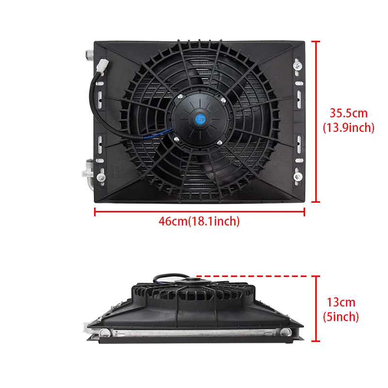 Compresseur de climatisation électrique automobile universel, climatiseur classique, 12V, 24V, voiture, camionnette, rue, le plus récent, chaud