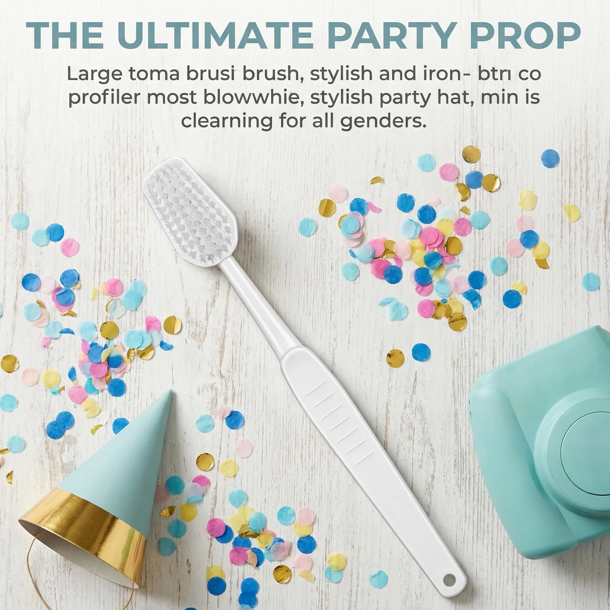 

Large Giant Huge Toothbrush Prop Party Photo Prop Decorative Toothbrush Prank Party Decoration Selfie Fun Holiday Festival