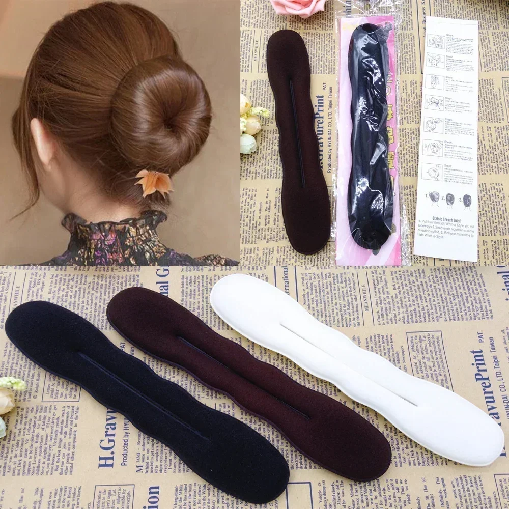 Thickened Hair Styling Magic Sponge Clip Foam Bun Curler Hairstyle Twist Maker Tool Hot Sale Fashion Styling Hair Accessories