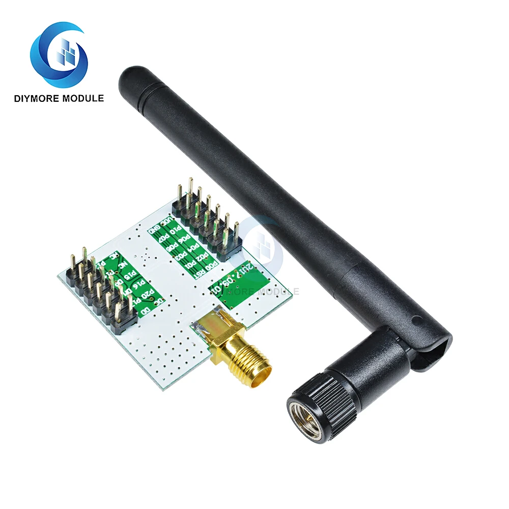 UART serieel naar Zigbee module CC2530 met antennestaaf