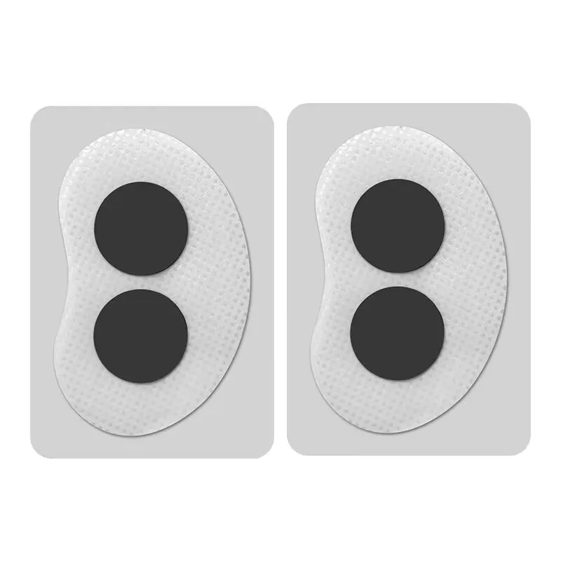 

20pcs magnetic snap physiotherapy electrodes patch conductive gel pad for Smart anti-snore stop snore circle device