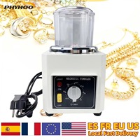 KT-90 Jewelry Magnetic Polishing Machine - 220V 35W Jewelry Tumbler for Gold/Silver Metal Cleaning & Finishing Jewelry Polisher