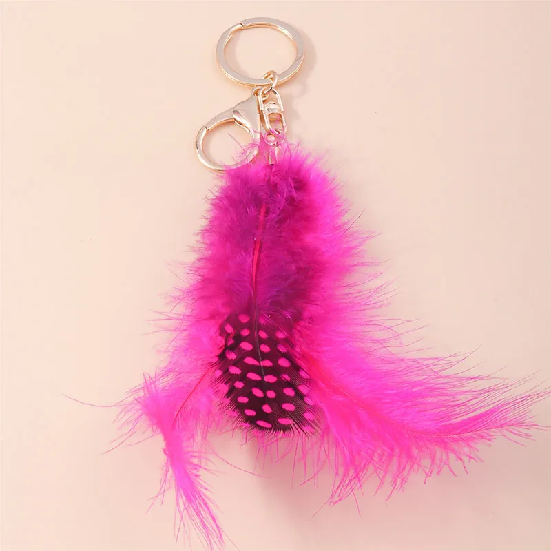 Aihua Boho-Traumfänger-Schlüsselanhänger mit großen Federn für Damen und Mädchen, Handtaschenanhänger, Traumfänger-Schlüsselanhänger, Schmuck, Geschenke – Detail 8