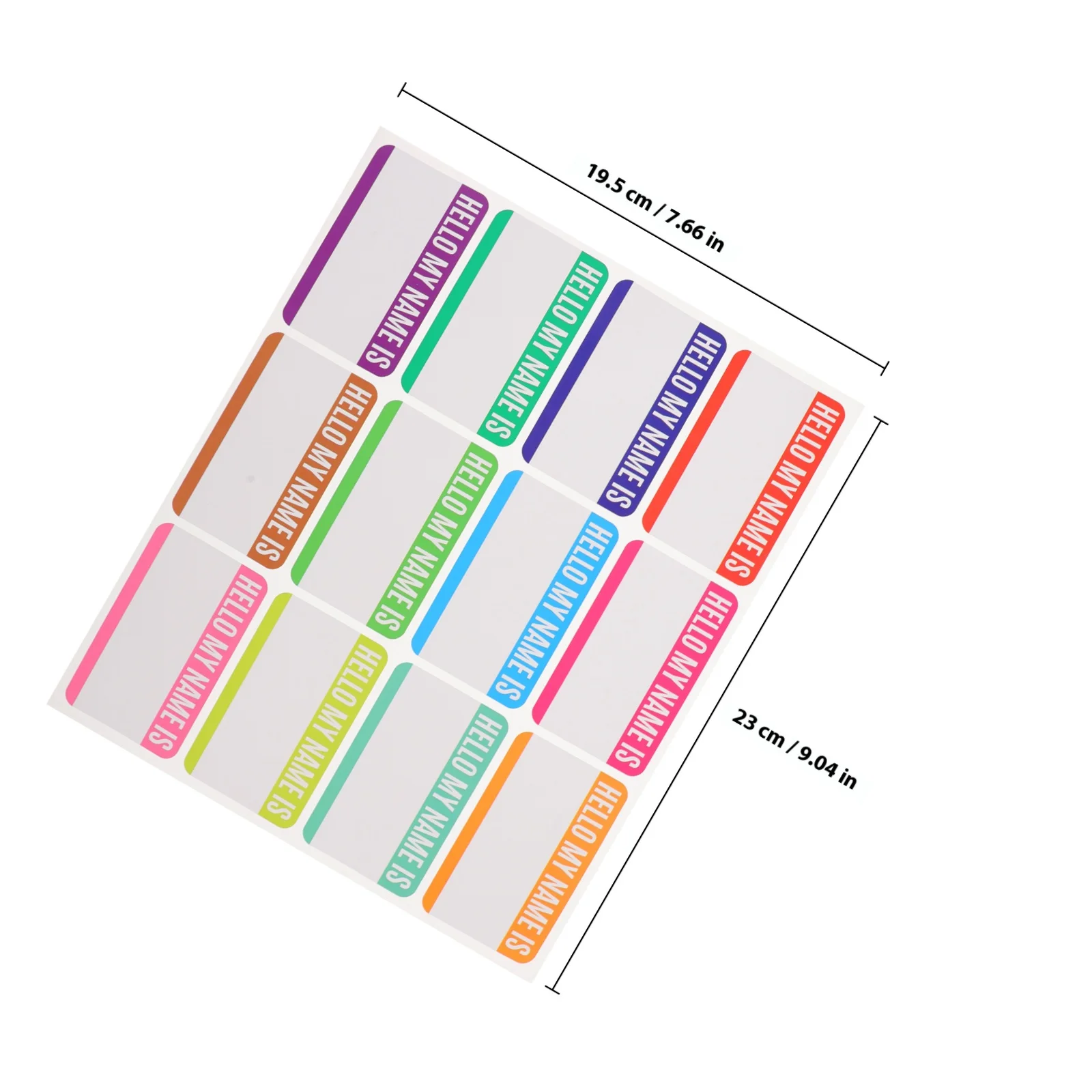 10 أوراق ملصقات أسماء لملصقات شخصية لطيفة لزجاجات الرعاية النهارية والملابس واللوازم المدرسية وتحديد الالتصاق السهل