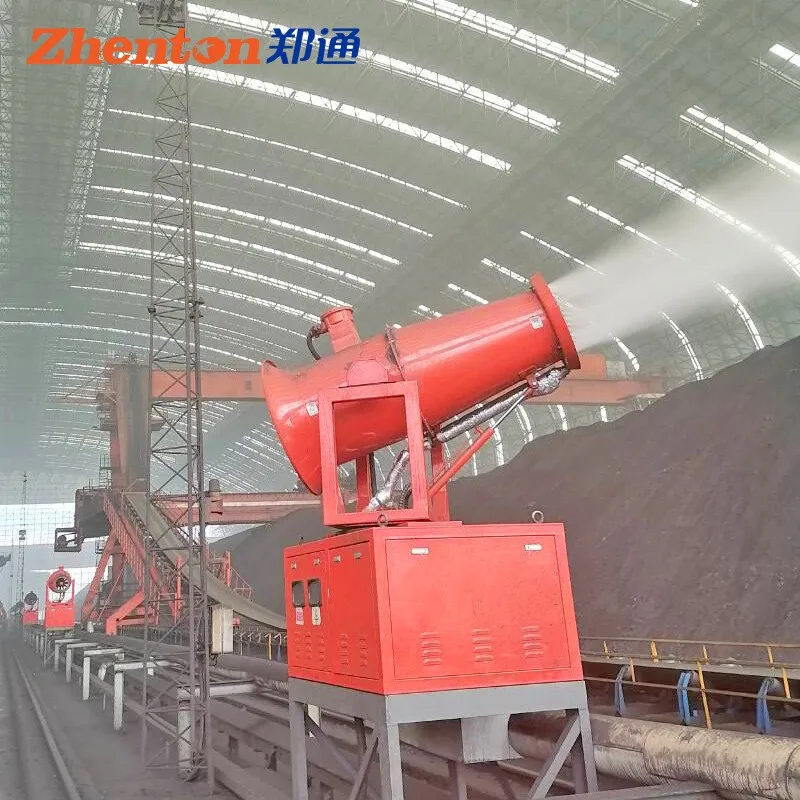 Zhenton ZT50 Electric Automatic Demolition Dust Fog   Coal Mine Environmental Industrial Dust Control Water Spray Machine