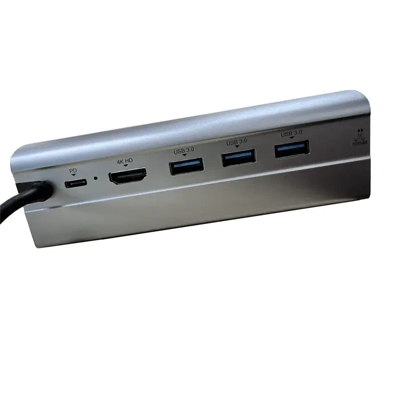 Estação de Docking USB C A43M para Steam Deck com Display 4K HD, USB 3.0, Carregamento PD e Ethernet para Gaming Deck